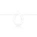 Purified Heart - Large Silver Droplet Necklace