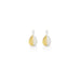 Power Pair - Silver & Gold Droplet Stud Earrings