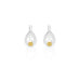Super Speck - Silver & Gold Stud Earrings