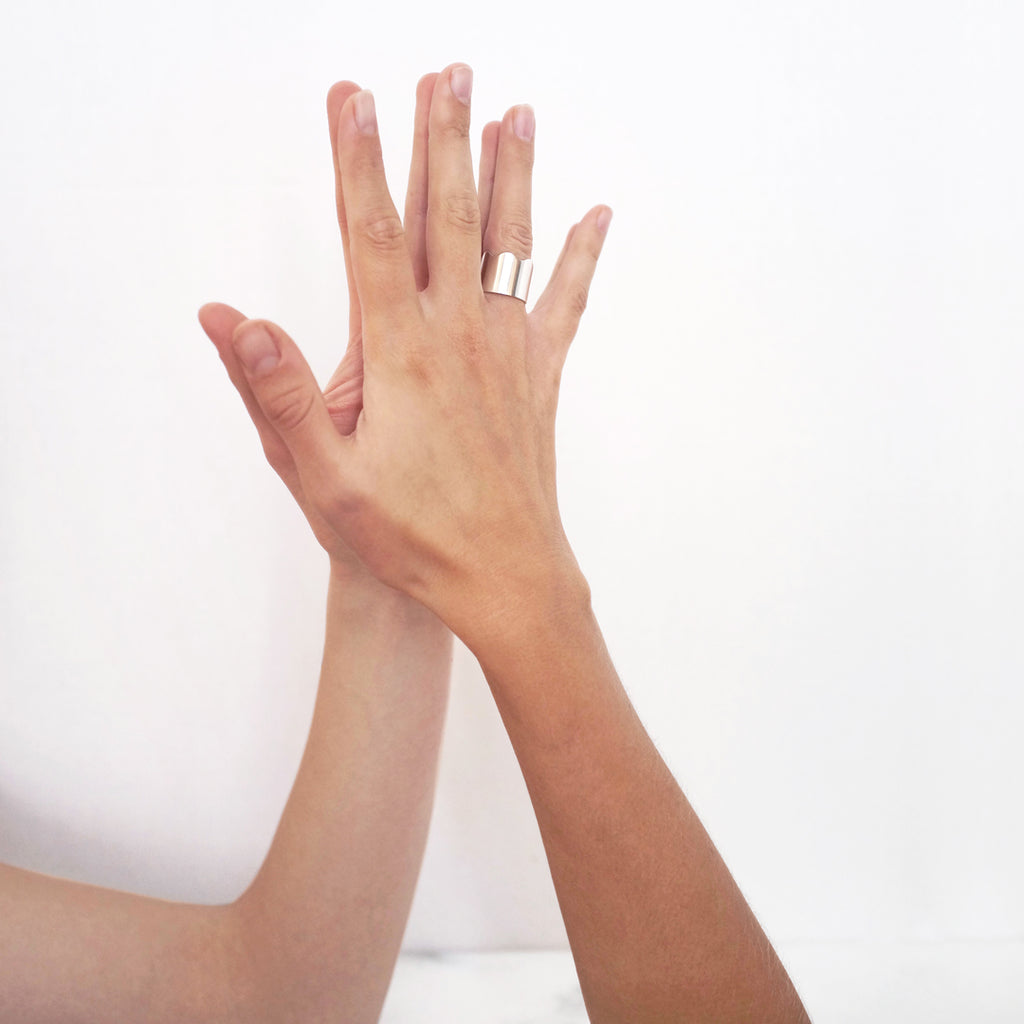 Twin Flames - Gold & Silver BFF Ring Stack Set