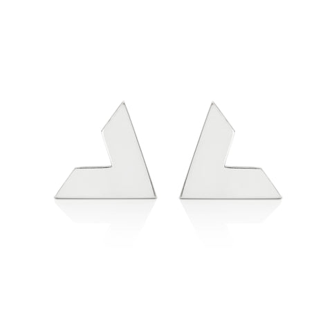 See of Self - Silver Arrow Earrings
