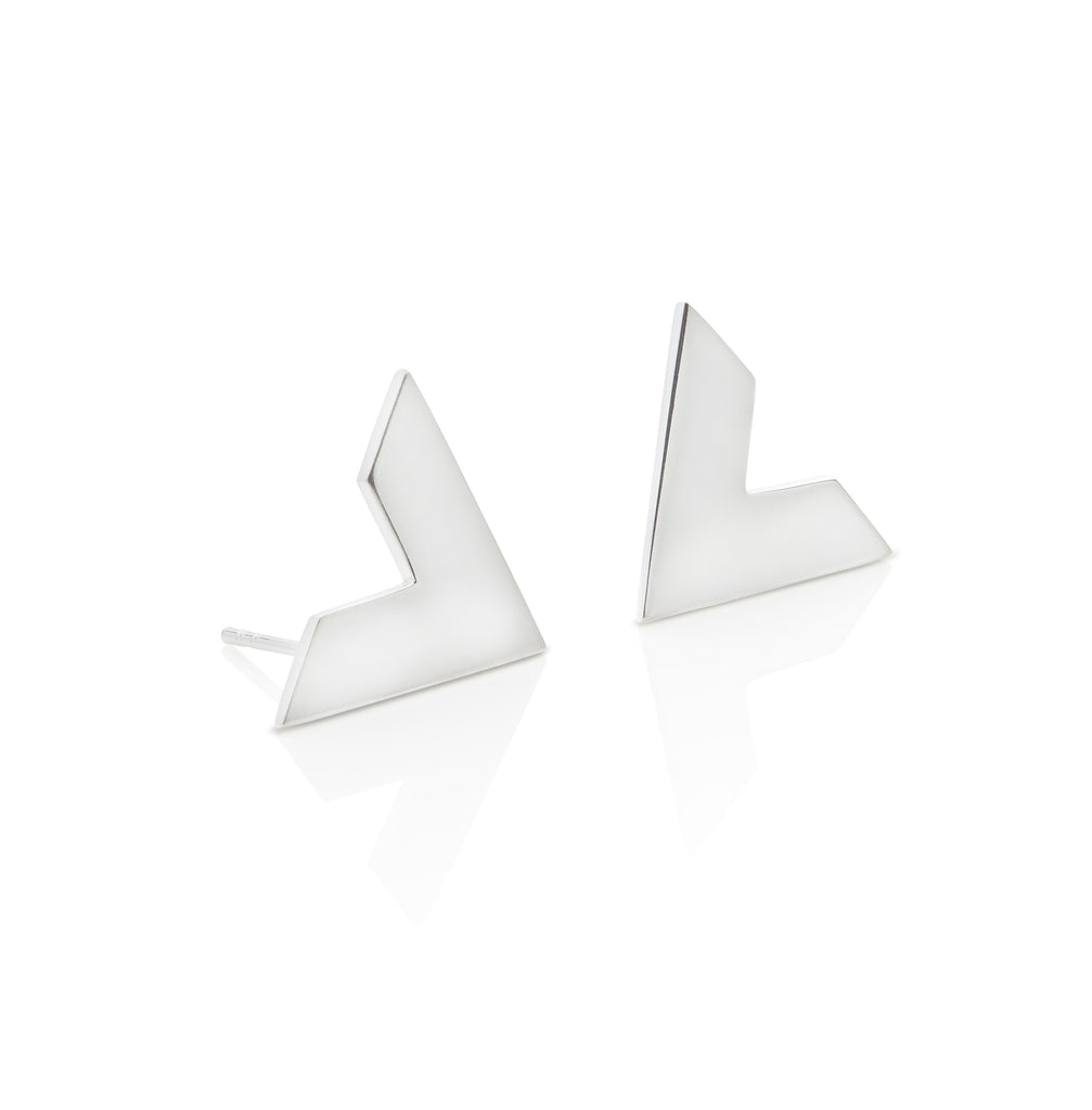 See of Self - Silver Arrow Earrings