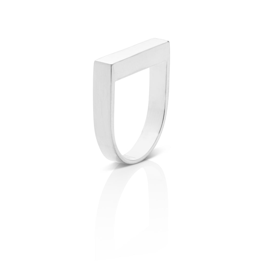 Galactic Unit - Silver Bar Ring