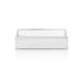 Made of Honor - Wide Double Finger Silver Rectangle Ring