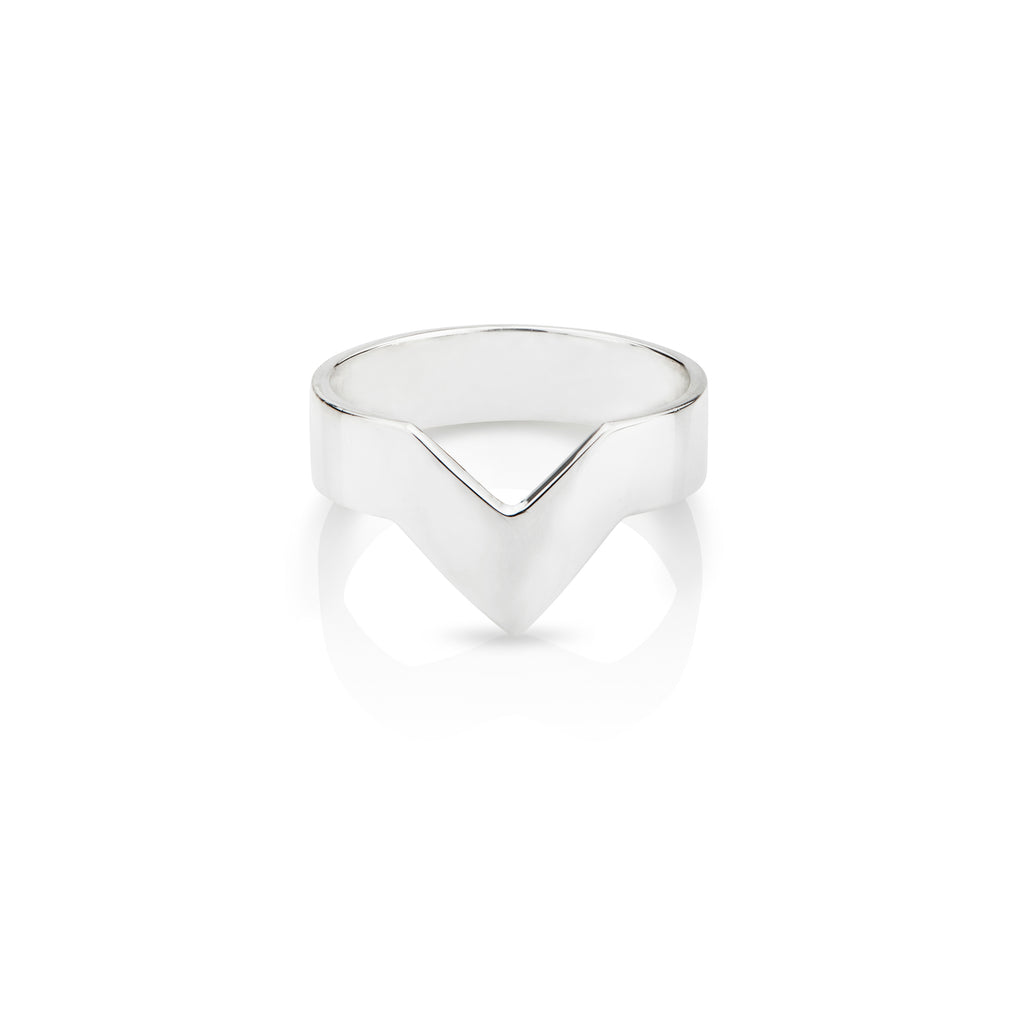 Power-Point - Silver arrow Ring