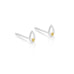 Super Speck - Silver & Gold Stud Earrings