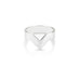 Power-Point - Silver arrow Ring