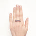 Space Being - Silver Square Bar Ring